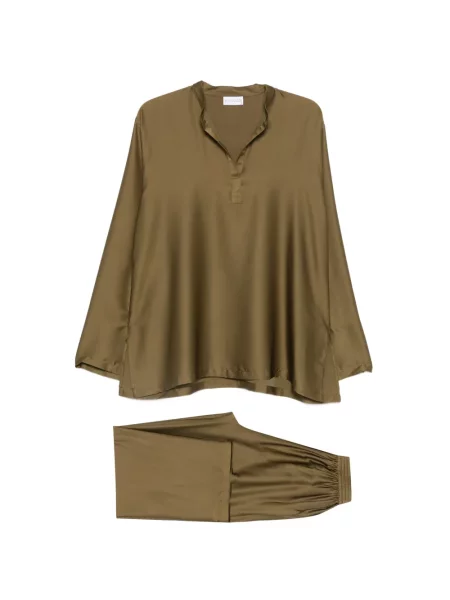 Pantaloni Silkylicious verde