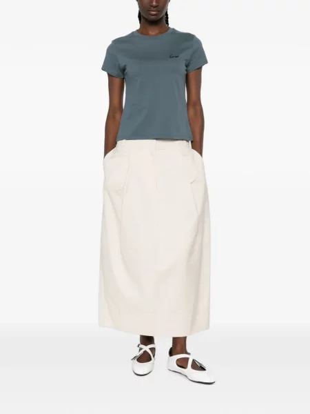 Tricou Kenzo cu broderie albastru