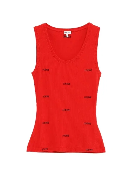 Top Loewe tricotate cu autograf roșu