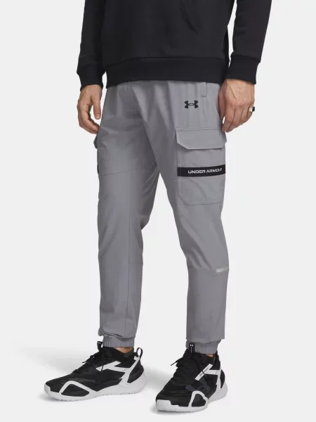 Pantaloni sport Under Armour gri