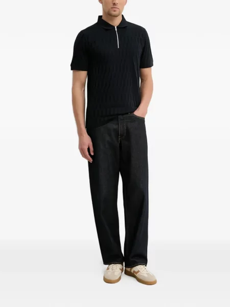 Tricou polo Karl Lagerfeld negru