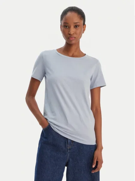 Тениска Weekend Max Mara светлосиньо