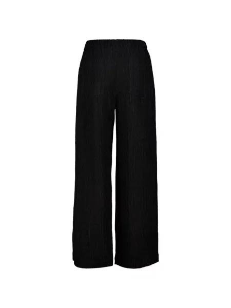 Pantaloni palazzo 120% Lino negru