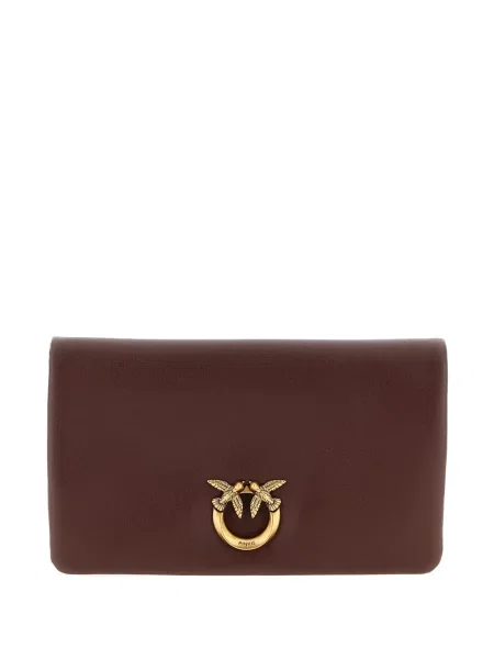 Geantă plic Pinko din piele maro