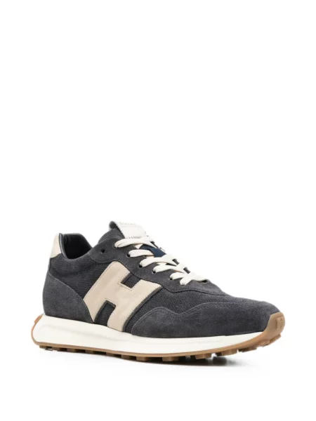 Sneakerși Hogan cu autograf gri