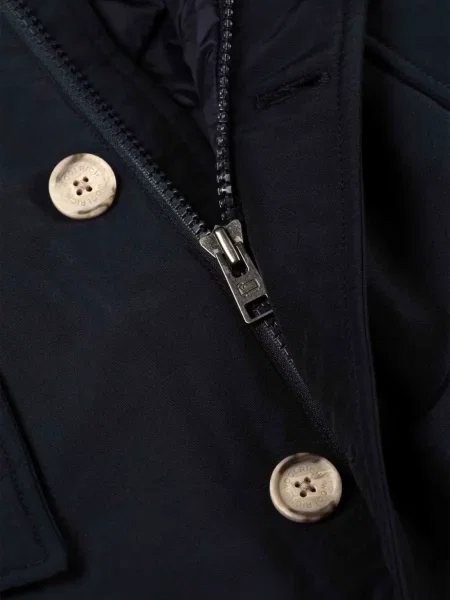 Kurtka dziecięca Woolrich niebieska