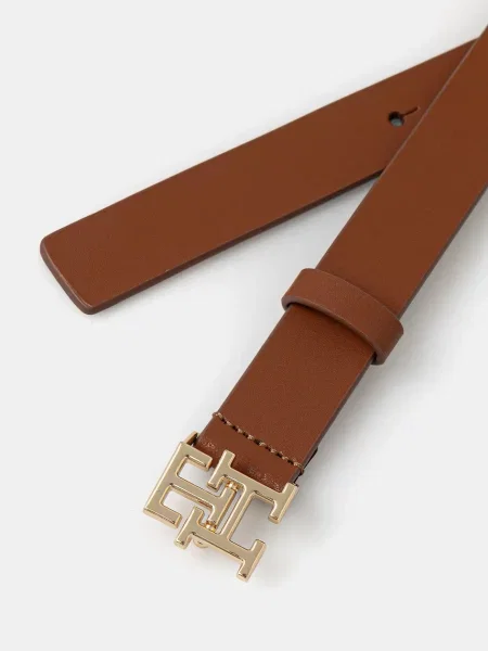 Tommy Hilfiger pas usnjen rjava