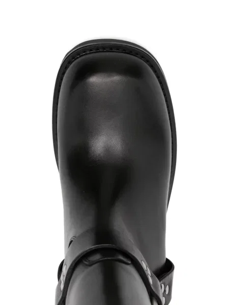 Botine P.a.r.o.s.h. cu cataramă cu tepi negru