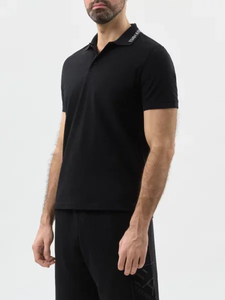 Поло Emporio Armani чорне