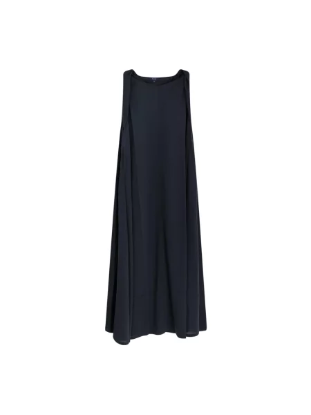 Sukienka midi Soeur do kolan garniturowa niebieska