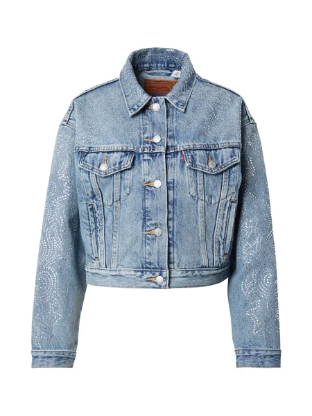 LEVI'S ® Geacă de primăvară-toamnă SBEYONCÉ x Levi’s denim albastru
