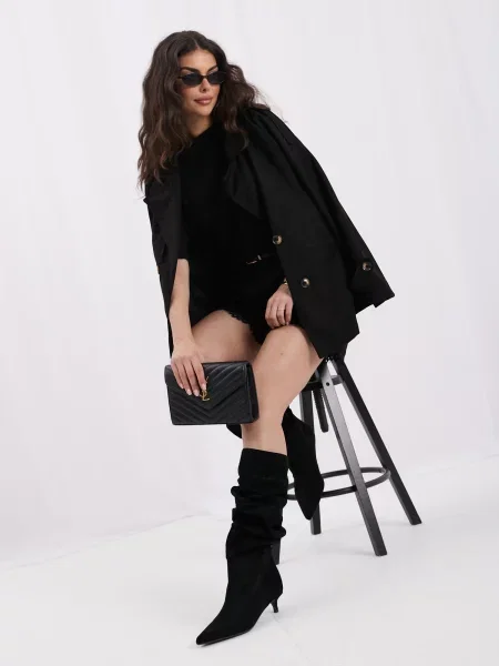 Parka Italy Moda crna