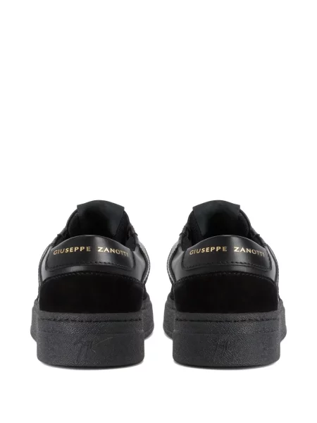 Top Giuseppe Zanotti s čipkom crna