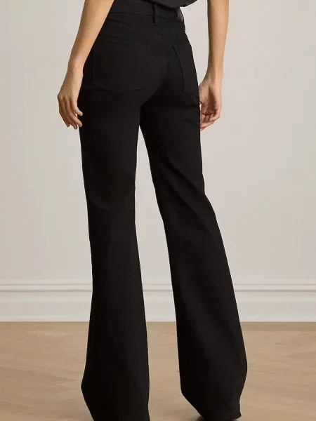 Lauren Ralph Lauren rifle flare dámske čierna