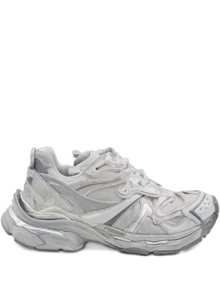 Маратонки Balenciaga Runner с принт сиво