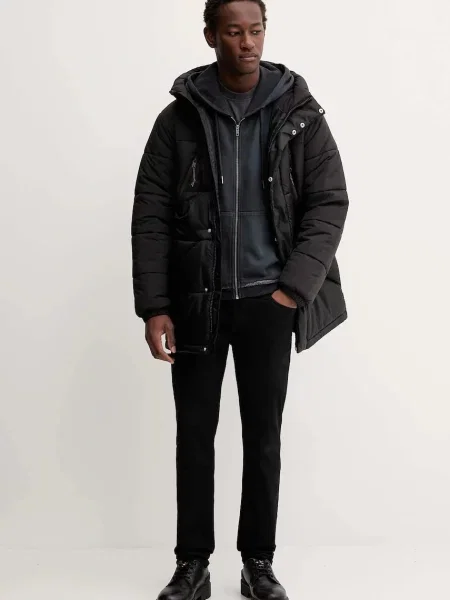 Bunda Tommy Jeans čierna