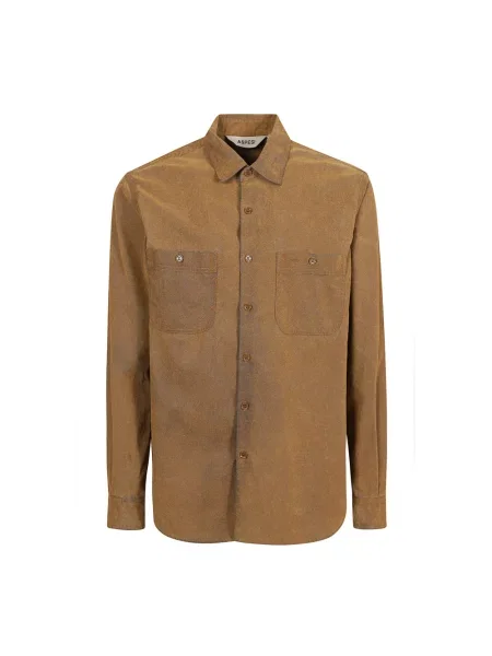 Koszula Aspesi brązowa