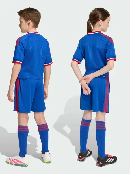 Дитячі Спортивні шорти adidas перероблений синій