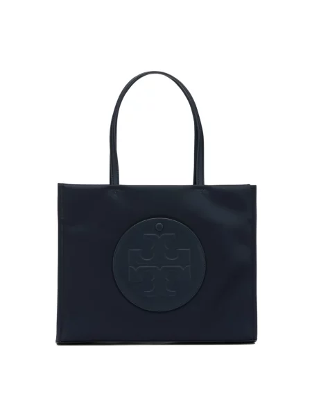 Shopperka Tory Burch niebieska