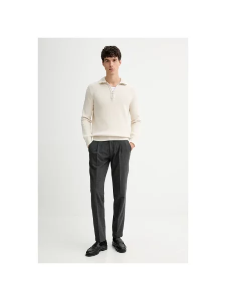 Dzianinowy sweter Marc O'polo beżowy