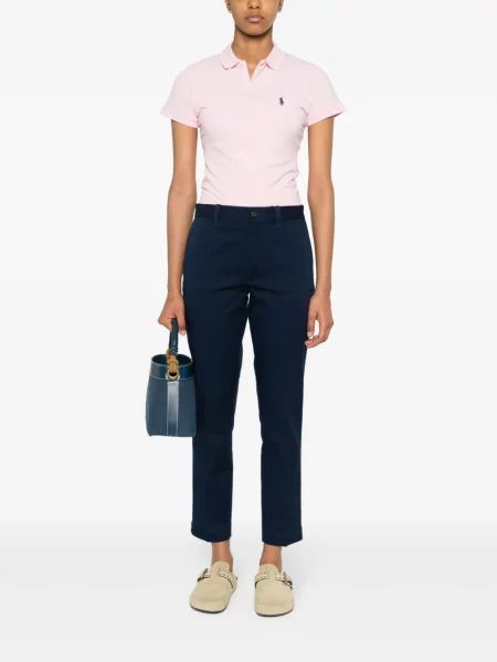 Polo marškinėliai Polo Ralph Lauren rožinė