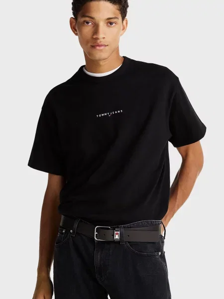 Футболка Tommy Jeans чорна
