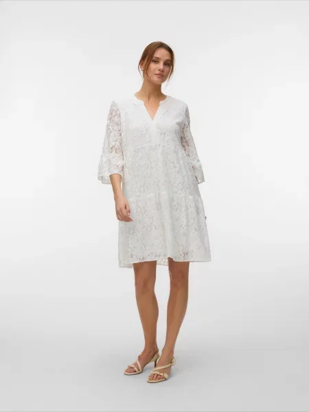 VERO MODA Rochie VMHONEY' alb