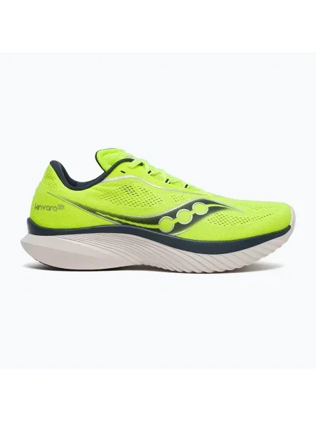 Férfi futócipő Saucony Kinvara 15 citromsárga/navy. Méret: 44 EU sárga
