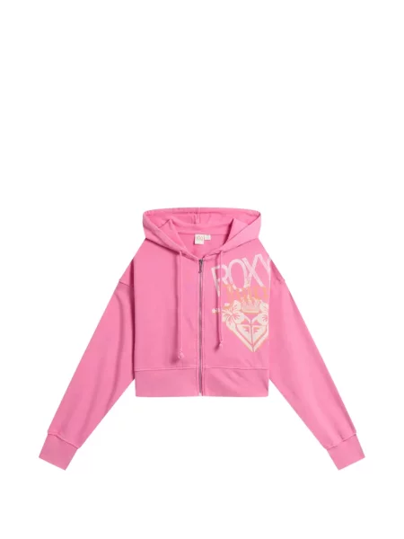 Hanorac cu glugă Juicy Couture cu imagine roz