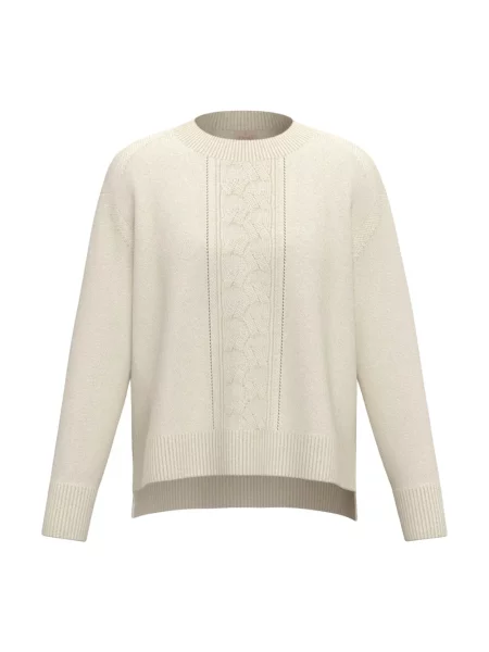 Sweter Emme Di Marella wełniany beżowy