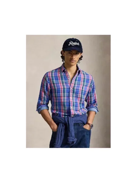 Koszula Polo Ralph Lauren niebieska