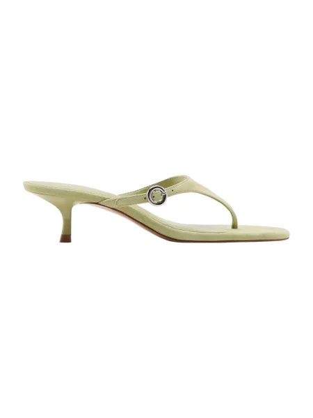 MANGO Flip-flops DENIS pastel verde