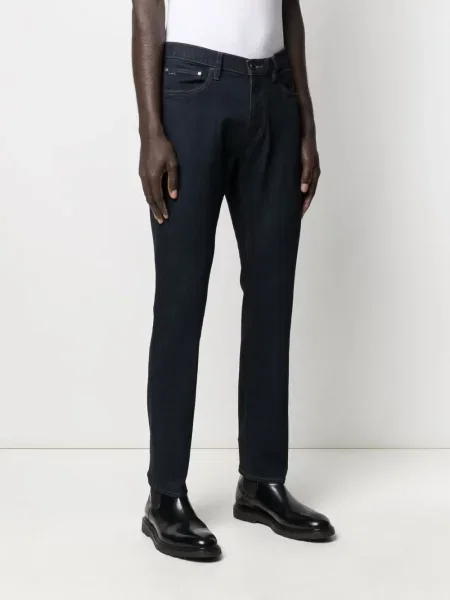 Straight fit džíny Michael Kors modré