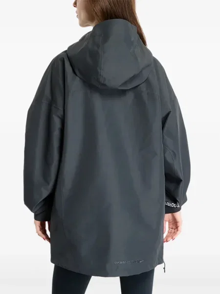 Top sport Nike din fleece plisat fără mâneci alb
