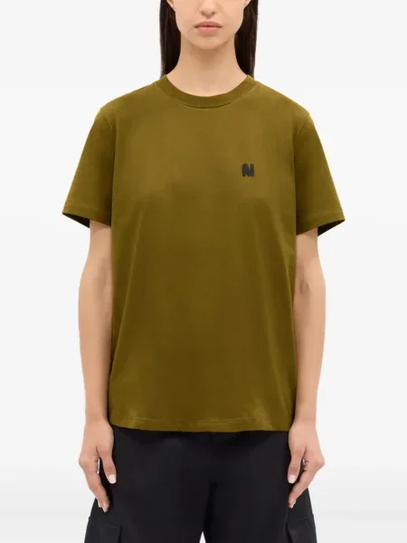Tričko Msgm s výšivkou zelené