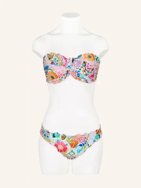 Top Seafolly na ramiączkach biały