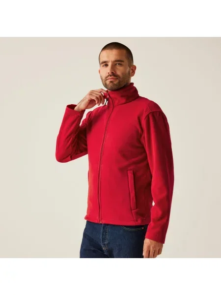 Polar roboczy Micro Full Zip czerwona