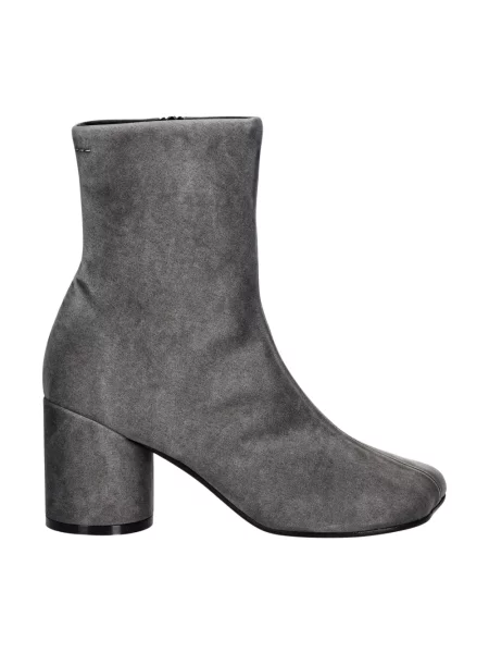 Satynowe botki Mm6 Maison Margiela szare