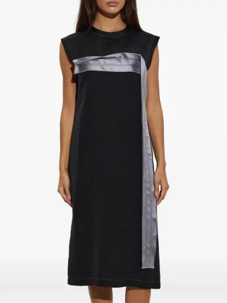 Rochie midi Marni fără mâneci negru