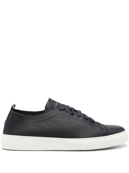 Sneakerși Henderson Baracco din piele albastru