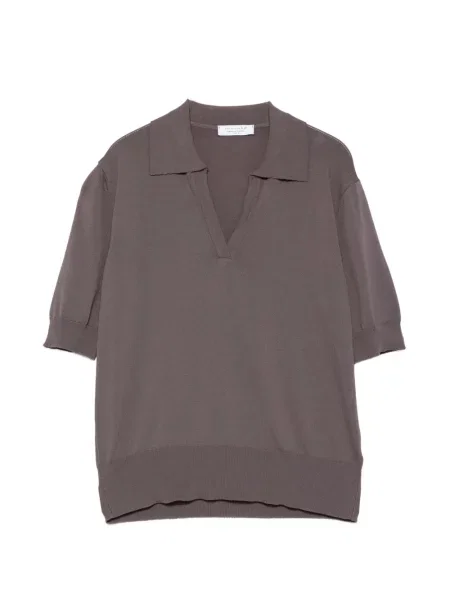 Tricou cu decolteu în v Daniele Fiesoli cu decolteu în V gri