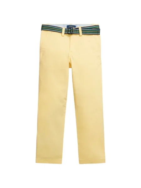 Сhinosy dziecięce Polo Ralph Lauren żółte