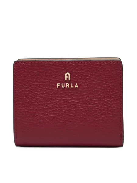 Furla Bőr pénztárca Furla Camelia piros