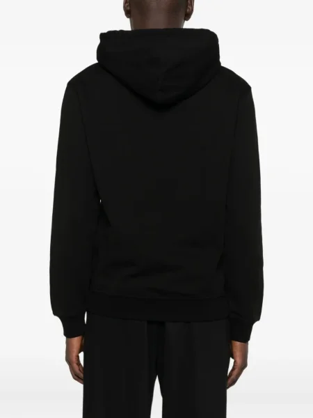 Hanorac cu glugă Versace Jeans Couture negru