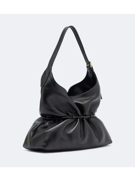 Geantă shopper Balmain din piele negru