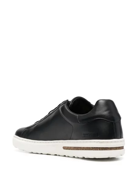 Šněrovací kožené tenisky Birkenstock černé