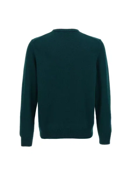 Sweter Zanone wełniany zielony