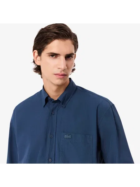 Рубашка Lacoste голубая