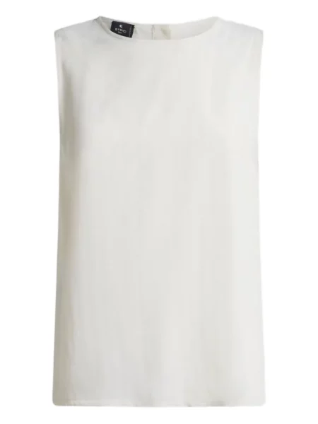 Top Etro alb
