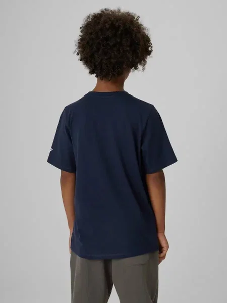 T-shirt chłopięcy 4F niebieska